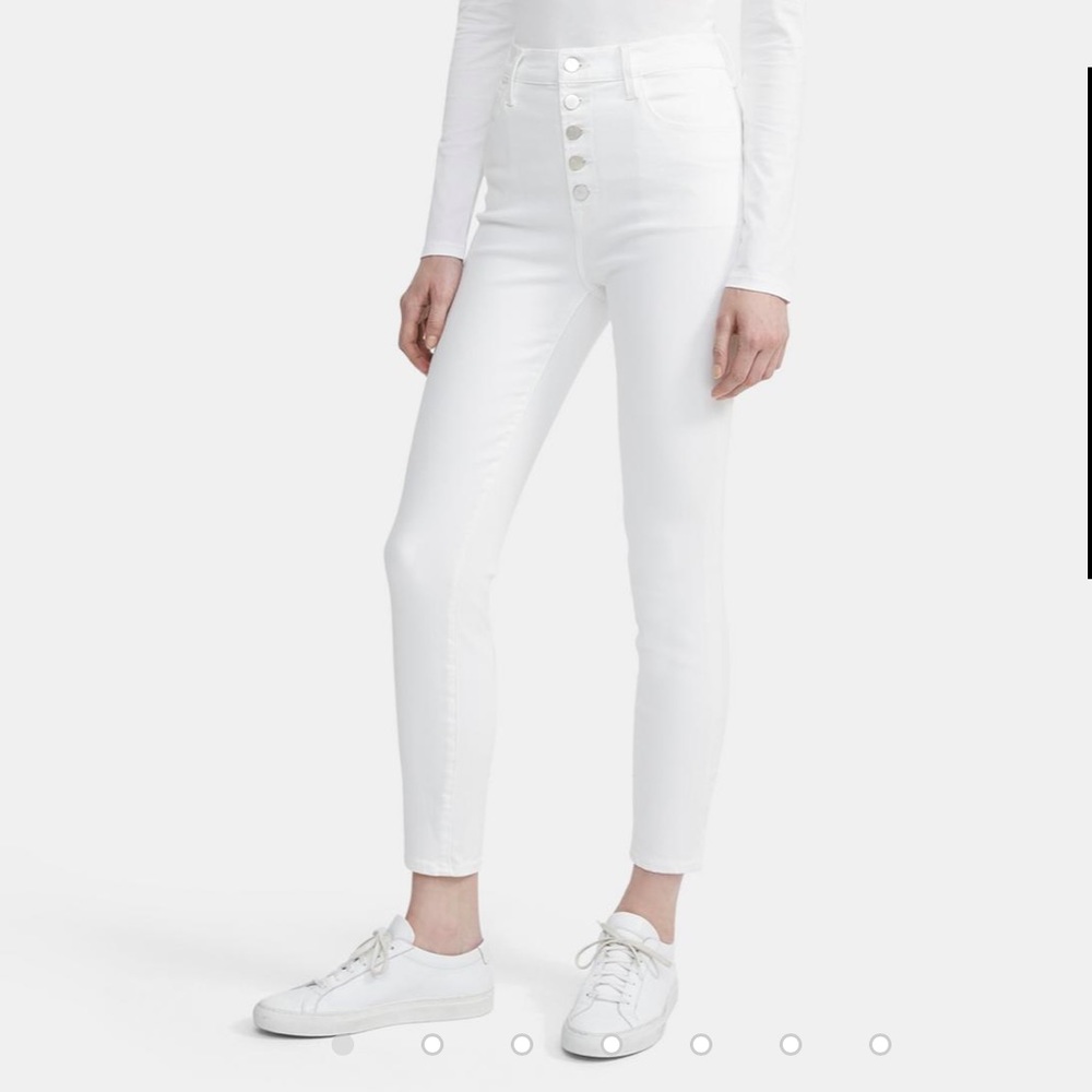 JBrand Lillie skinny high rise crop jeans 26